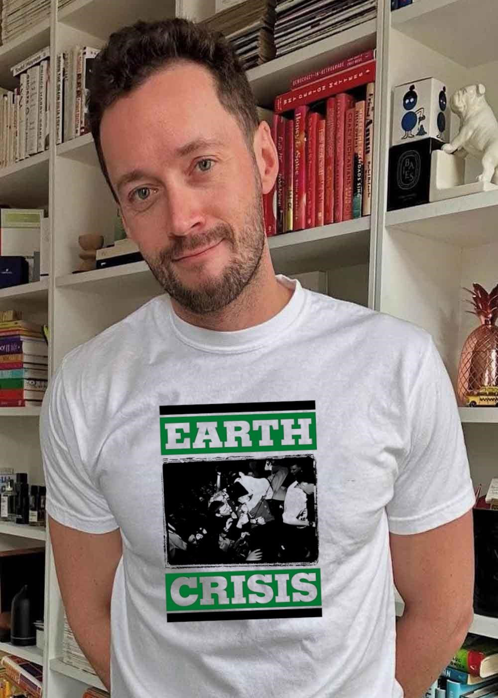 Earth Crisis Hardcore Punk Concert Performance Graphic T-Shirt
