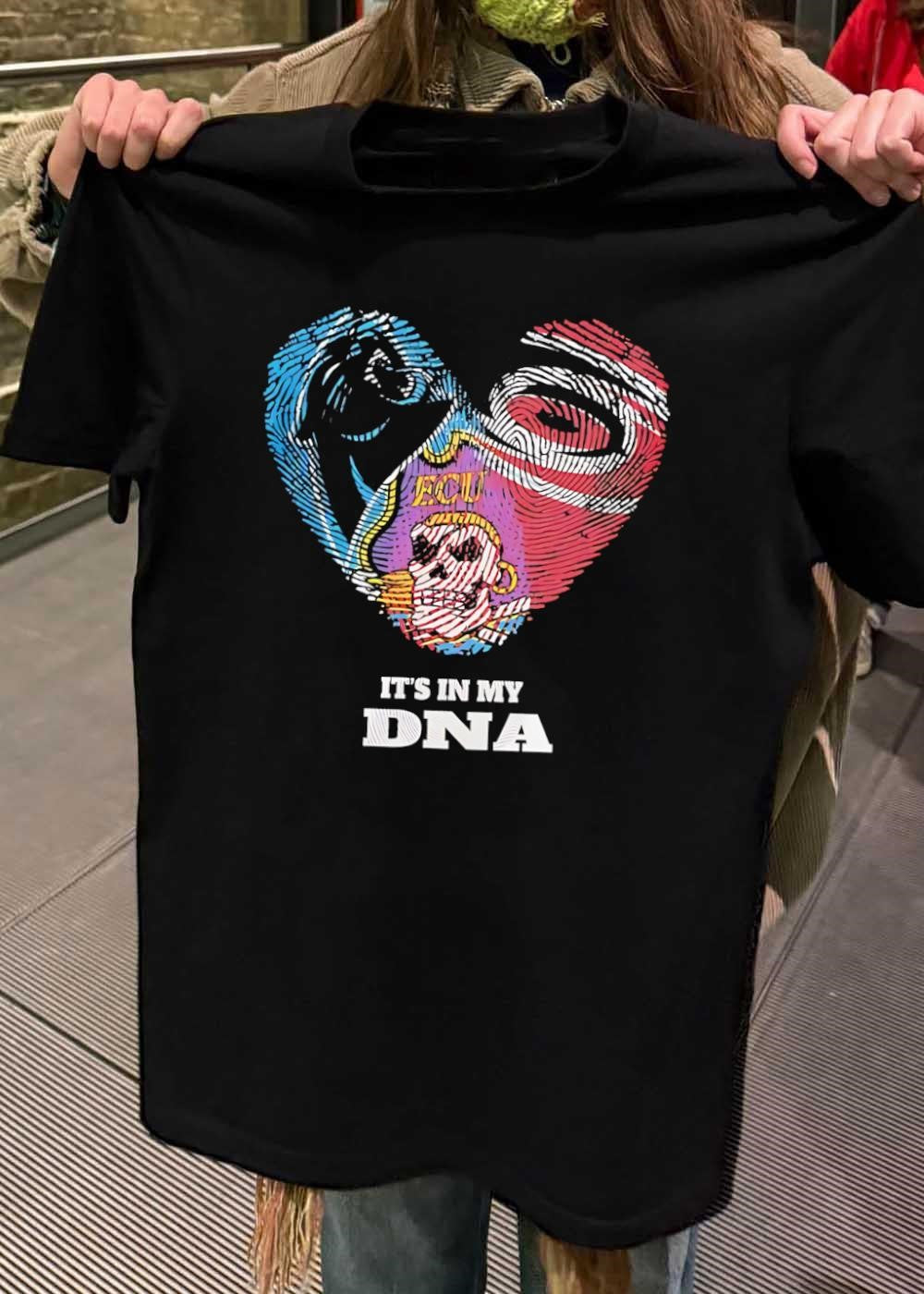 East Carolina University Pirates Fan Gear It’s in My DNA ECU Pirates T-Shirt