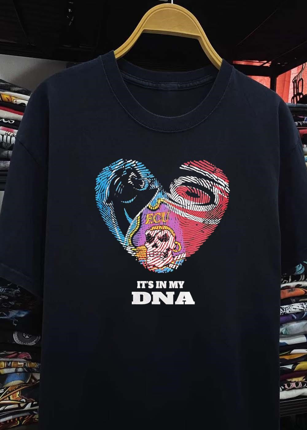 East Carolina University Pirates Fan Gear It’s in My DNA ECU Pirates T-Shirt