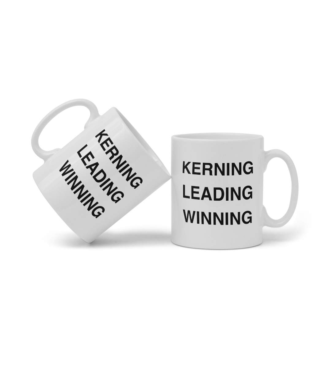 Kerning Leading Winning Mug