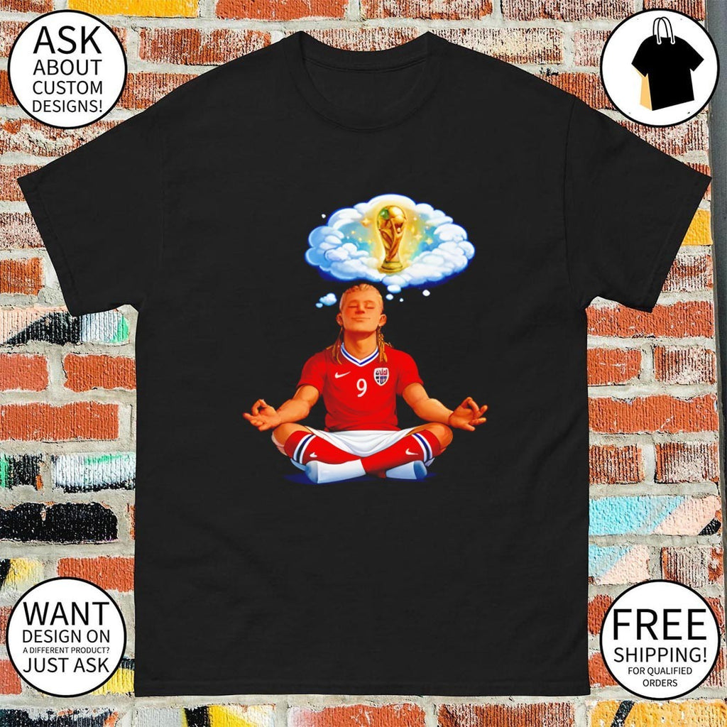 Erling Haaland Norway Soccer yoga dream Cup World Cup 2026 shirt