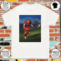 Erling Haaland wielding a battle-axe World Cup 2026 meme shirt