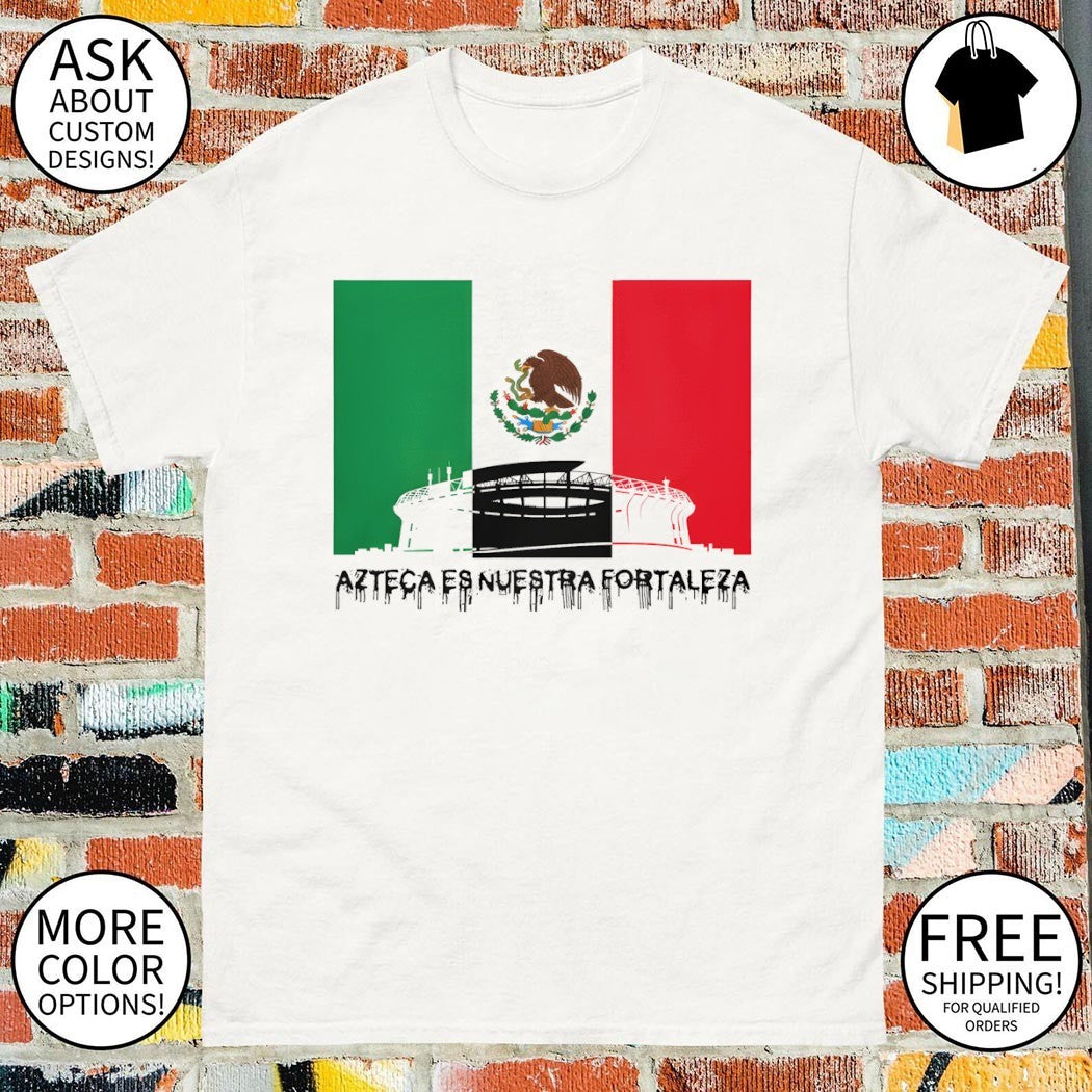 Estadio Azteca Altitude Mexico flag 2026 shirt