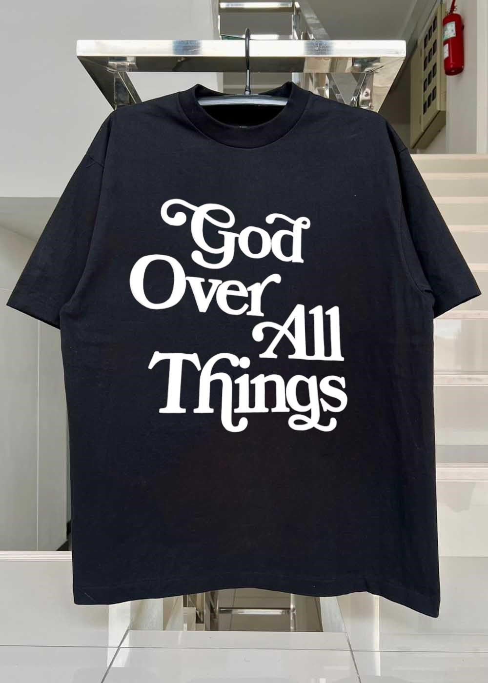 Faithful Apparel God over all Things T-Shirt