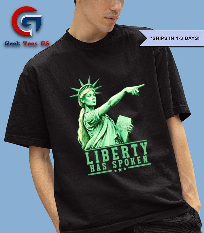 Fever Sophie Cunningham Liberty has spoken don’t you point at me T-shirt