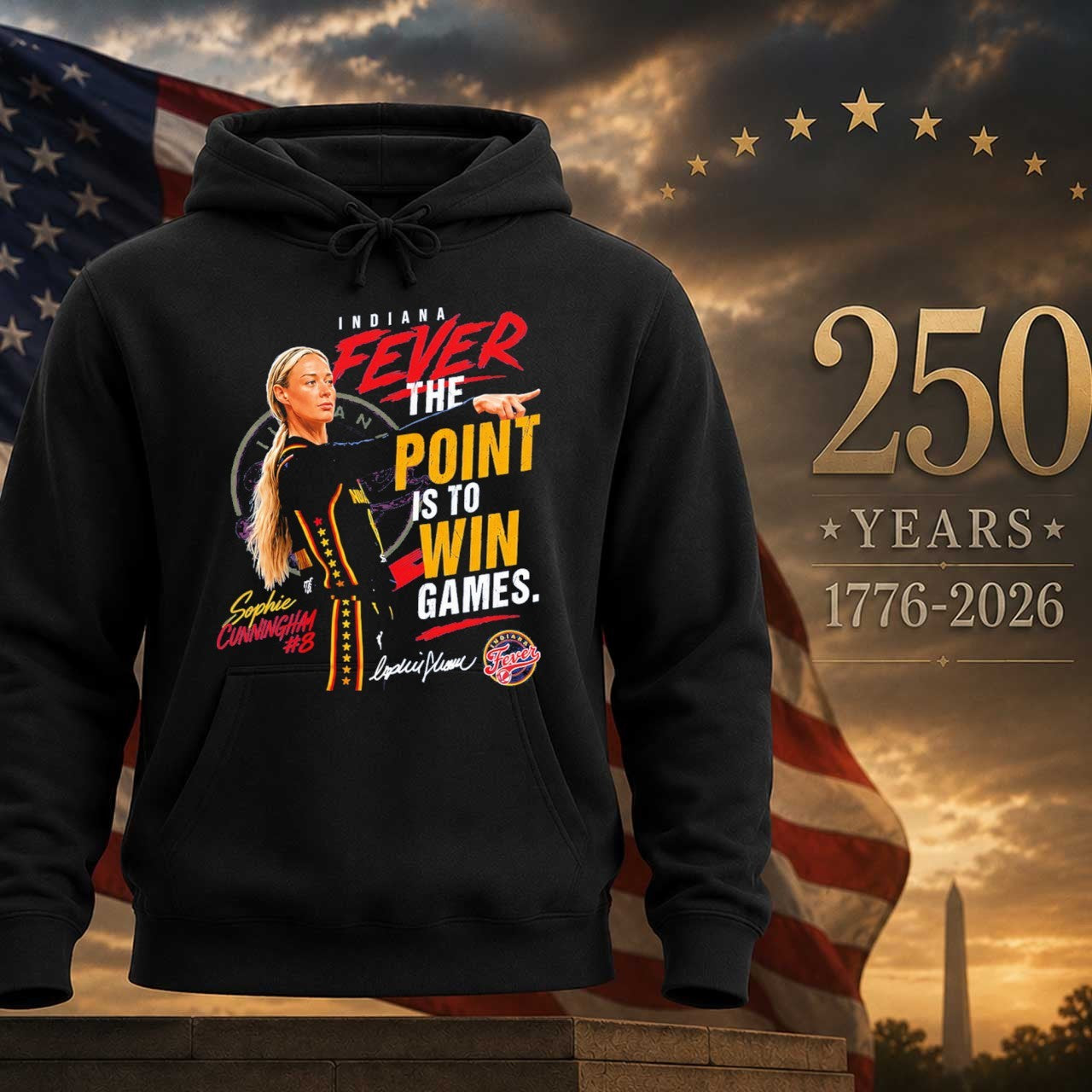 Fever Sophie Cunningham The Point Is To Win Games Shirt