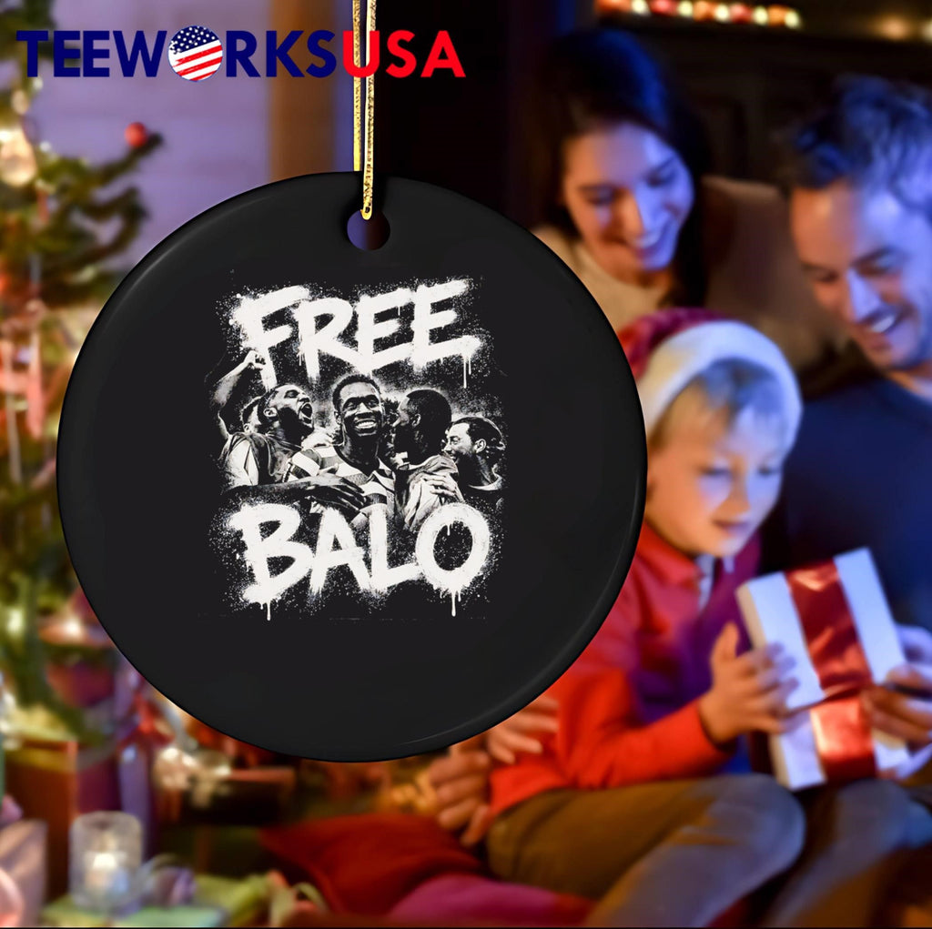 Folarin Balogun Celebrates Free Balo USA Soccer T-Shirt