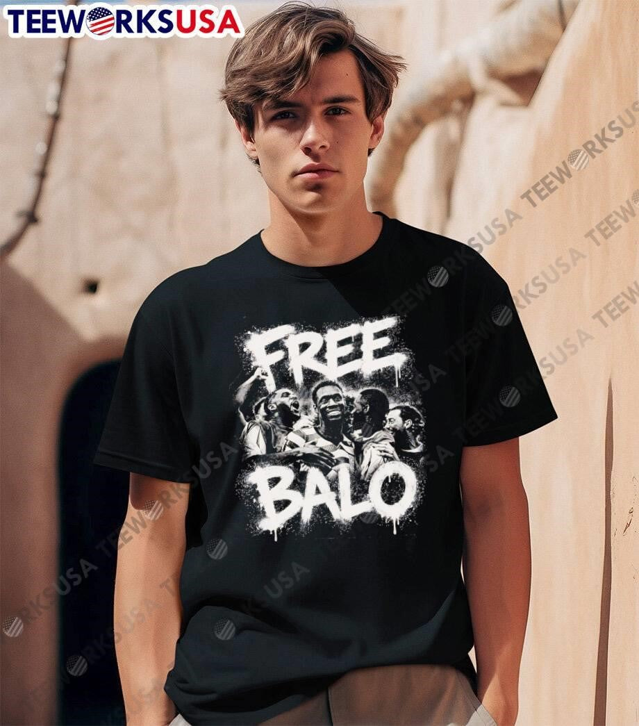 Folarin Balogun Celebrates Free Balo USA Soccer T-Shirt