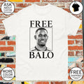 Folarin Balogun Free Balo graphic red card WC 2026 shirt