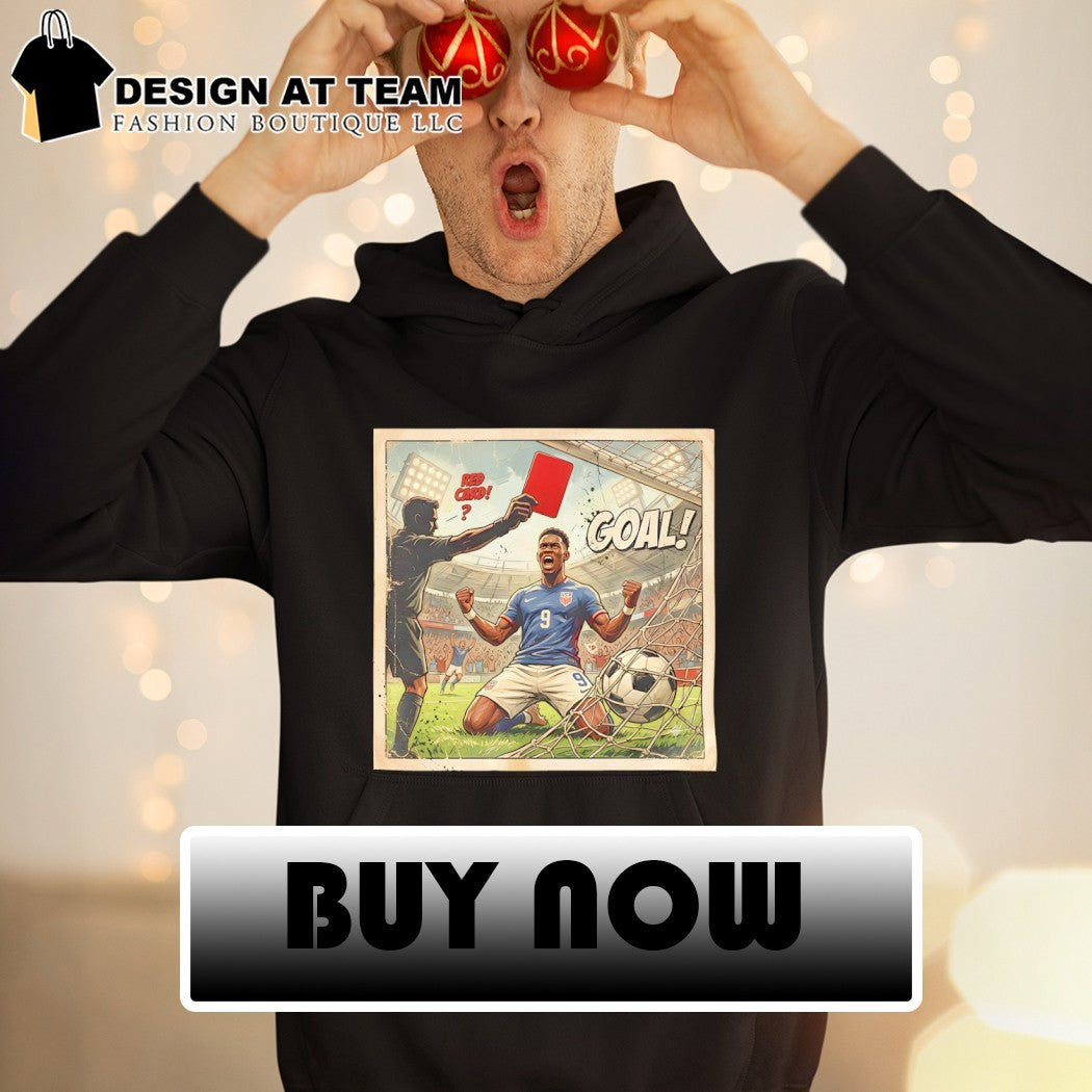 Folarin Balogun Goal Red Card USA Soccer World Cup 2026 shirt