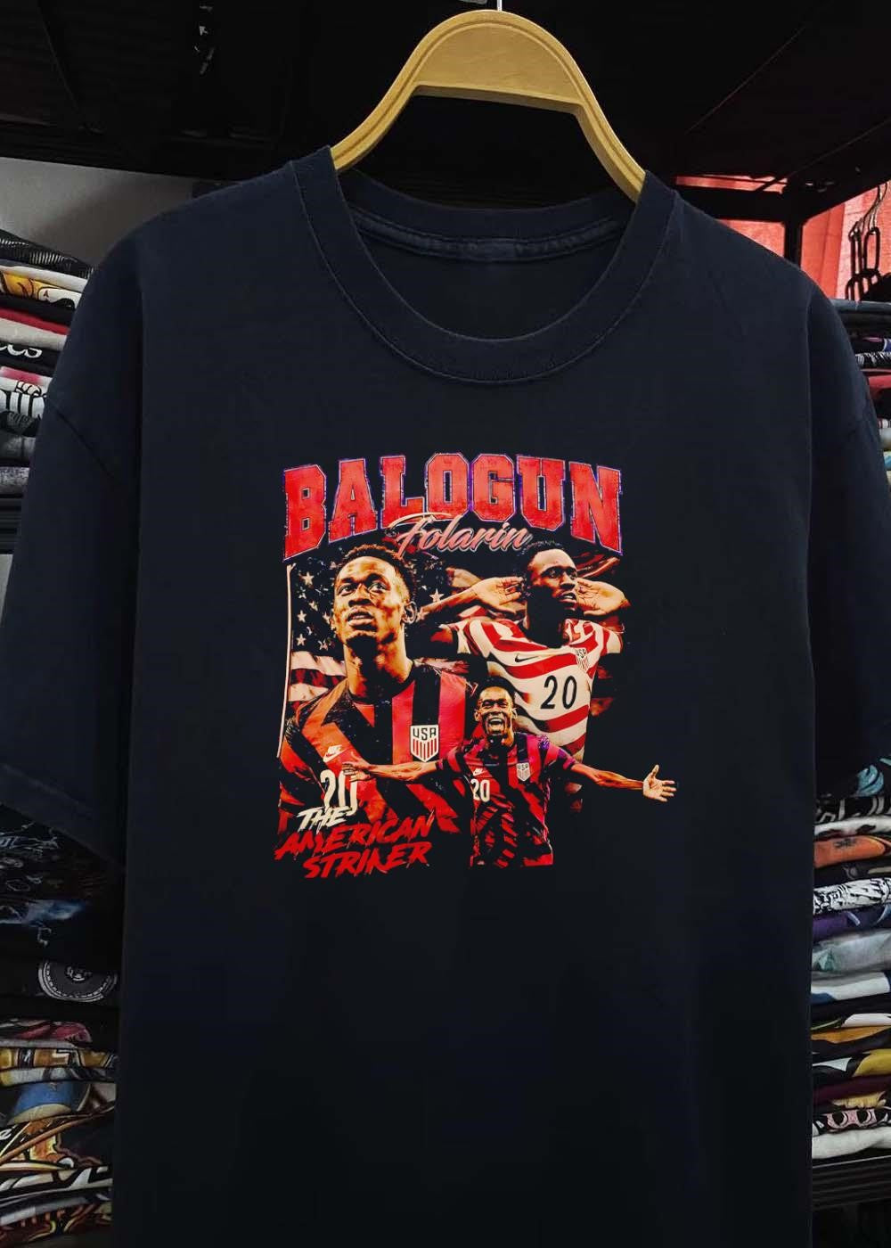 Folarin Balogun The American Striker USA Soccer T-Shirt