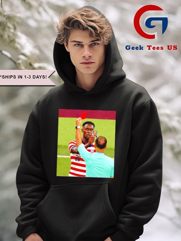Folarin Balogun Trump Card USA Soccer photo T-shirt