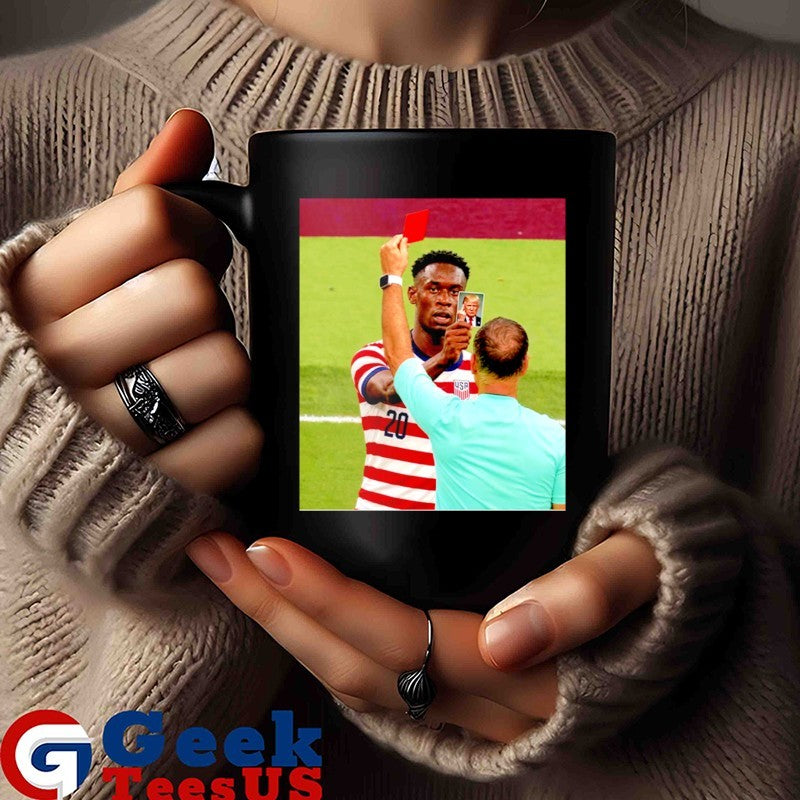 Folarin Balogun Trump Card USA Soccer photo T-shirt