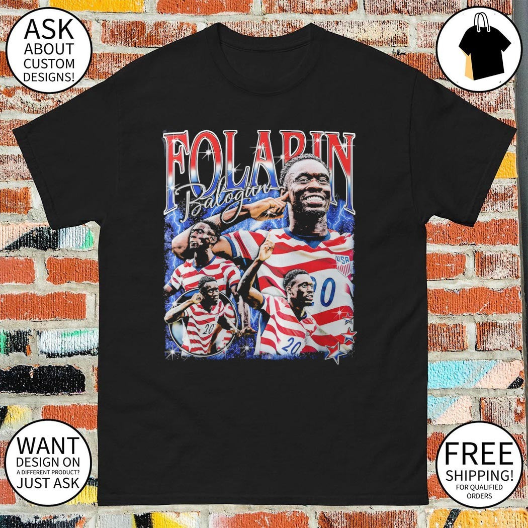 Folarin Balogun USA Football World Cup 2026 shirt