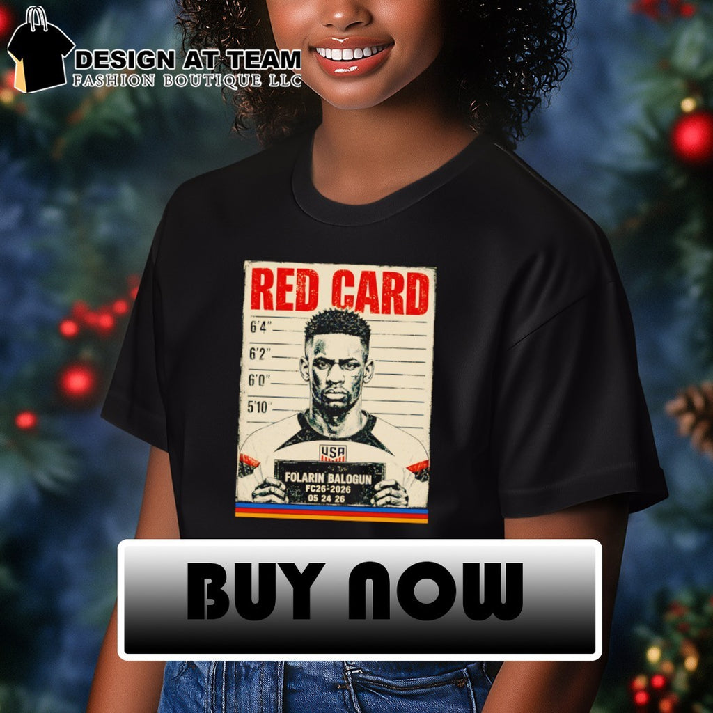 Folarin Balogun USA Soccer Red Card FC26-2026 World Cup 2026 shirt