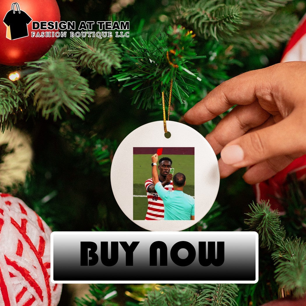 Folarin Balogun Uno Reverse USA Soccer World Cup 2026 Red Card shirt