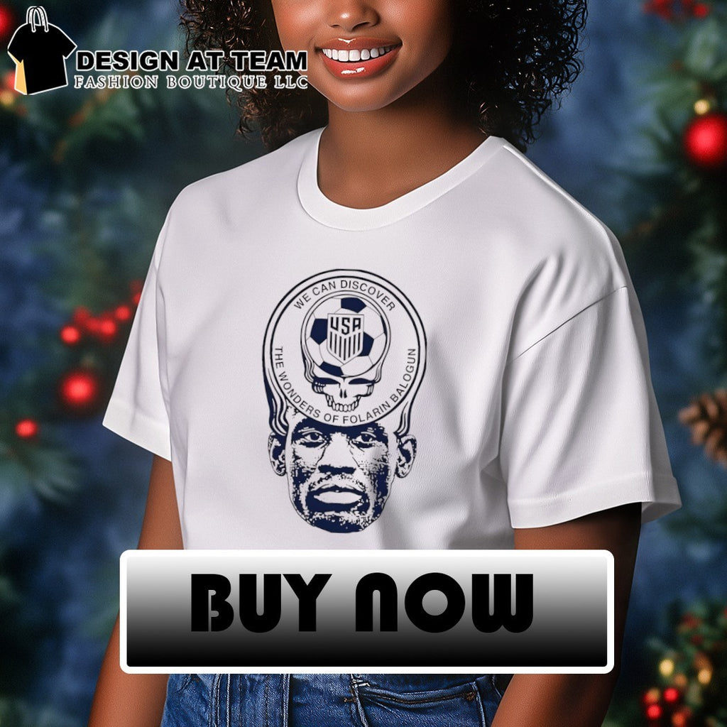 Folarin Balogun We Can Discover the Wonders of USA Soccer World Cup 2026 shirt