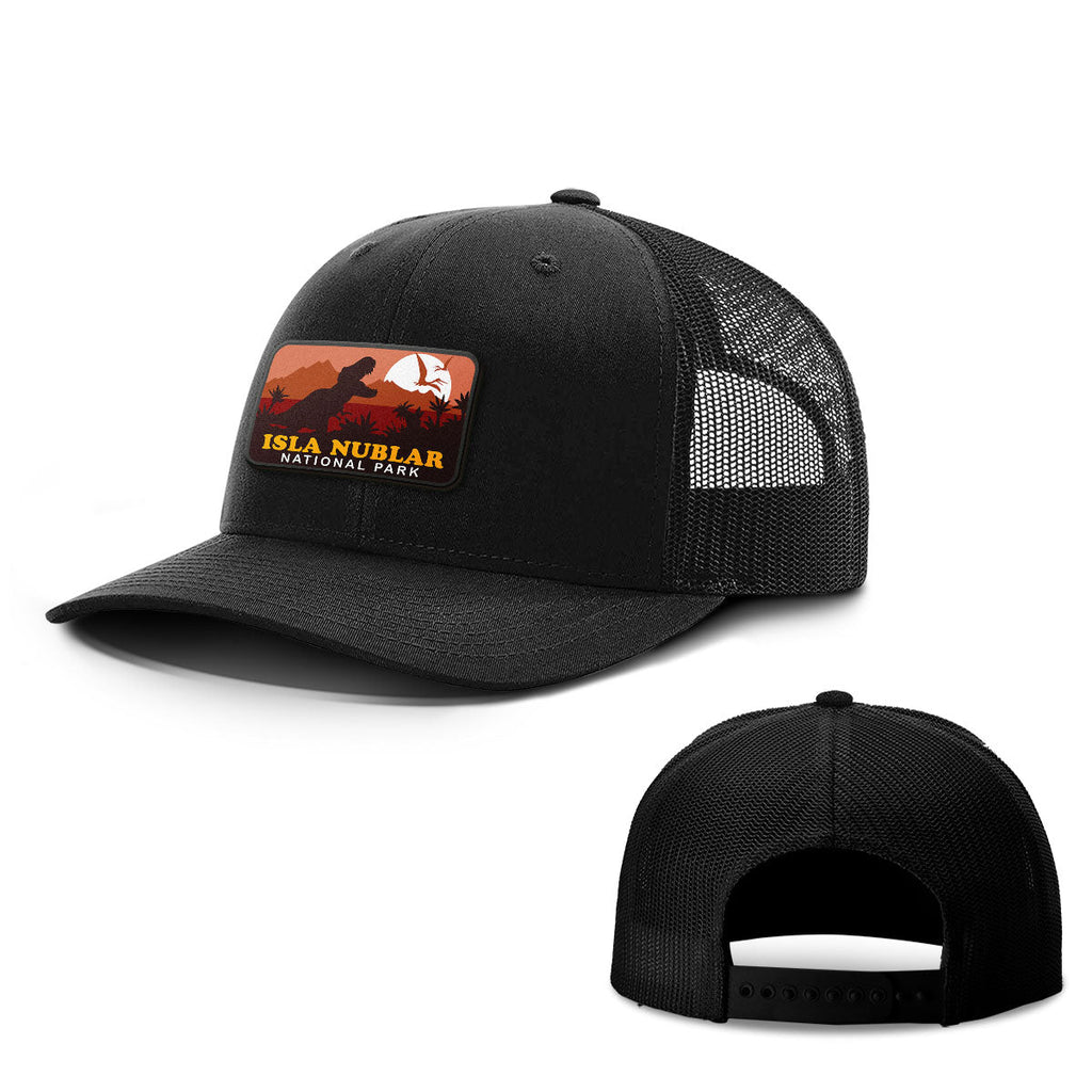 Isla Nublar National Park Patch Hats