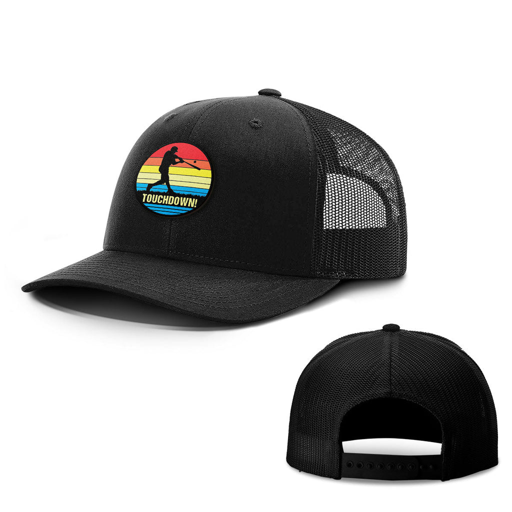 Touchdown Baseball Patch Hats
