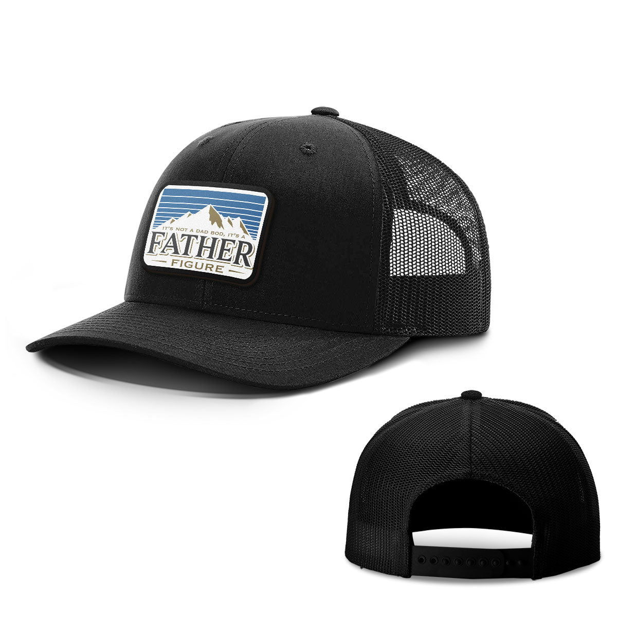 Dad Bod Father Figure Patch Hats