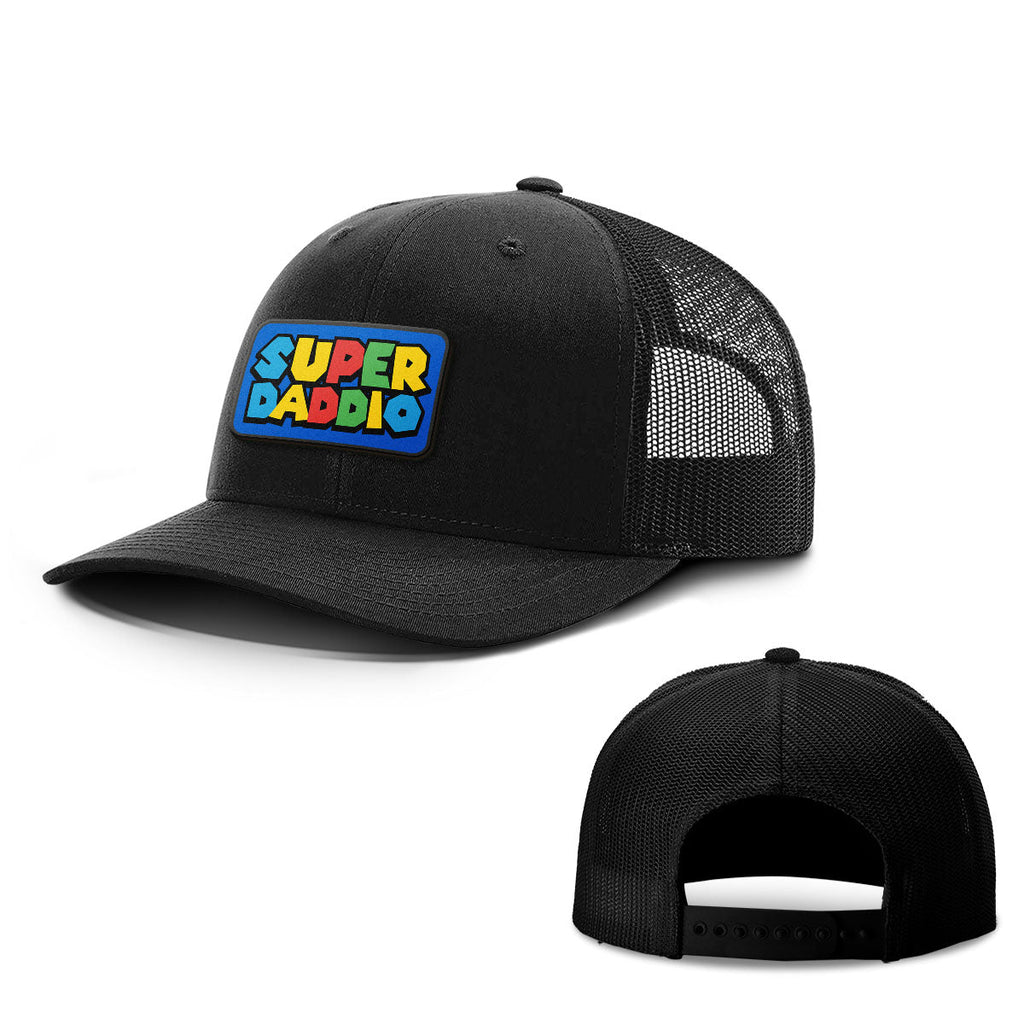 Super Daddio Blue Patch Hats