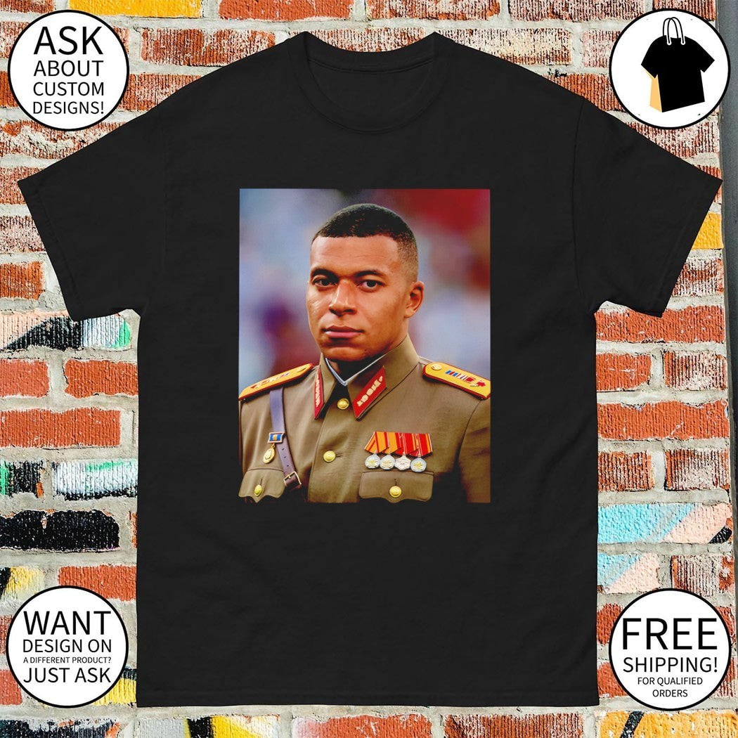 General Kylian Mbappe El Dictator France Soccer 2026 shirt