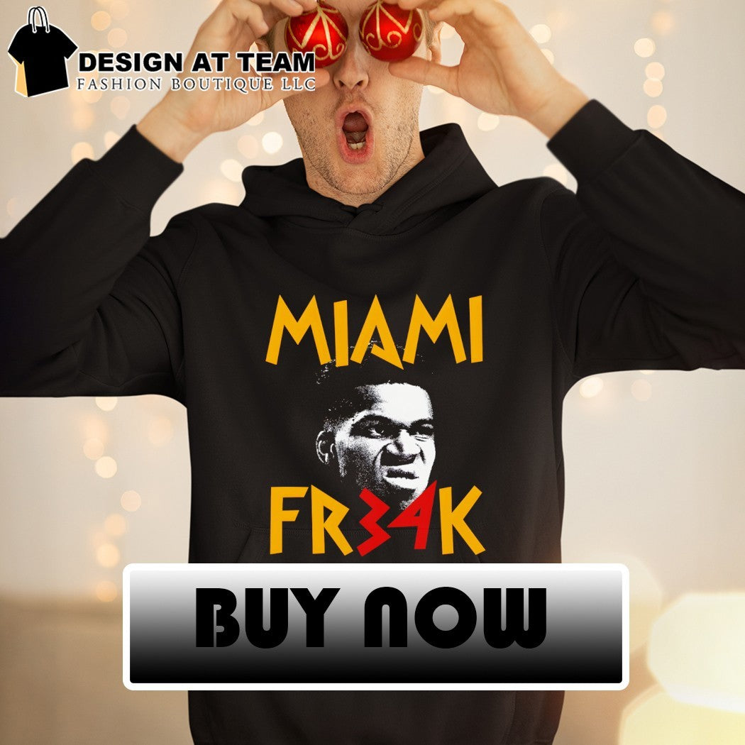 Giannis Antetokounmpo Greek Freak 34 The Miami Freak Basketball shirt