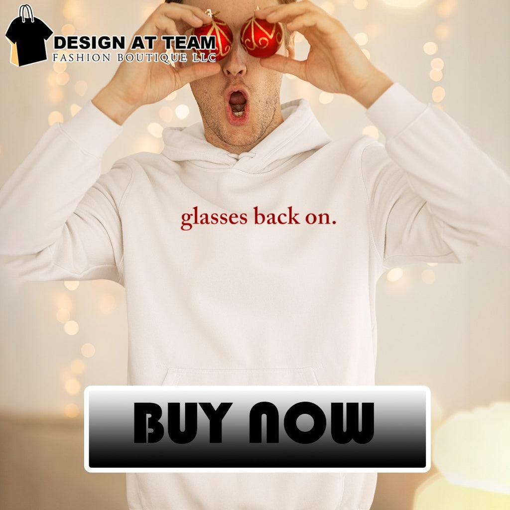 Glasses back on quote Heated Rivalry Hockey Romance shirt
