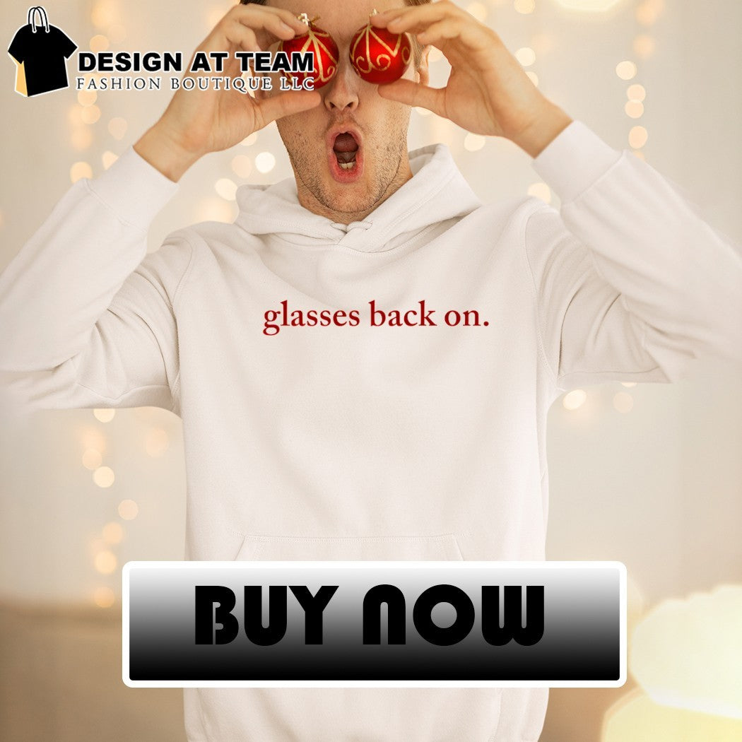 Glasses back on quote Heated Rivalry Hockey Romance shirt