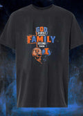 God First Family Second Then Bears Illinois Skull shirt