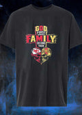 God First Family Second Then Kansas City Chiefs Iowa State shirt