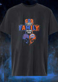 God First Family Second Then New York Giants New York Mets Skull shirt