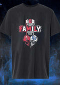 God First Family Second Then Tampa Bay Buccaneers And Tampa Bay Rays Skull shirt