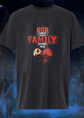 God First Family Second Then Washington Redskins Virginia Tech Hokies Skulls shirt