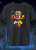 God First Family Second Then Washington Redskins West Virginia Mountaineers Skulls shirt