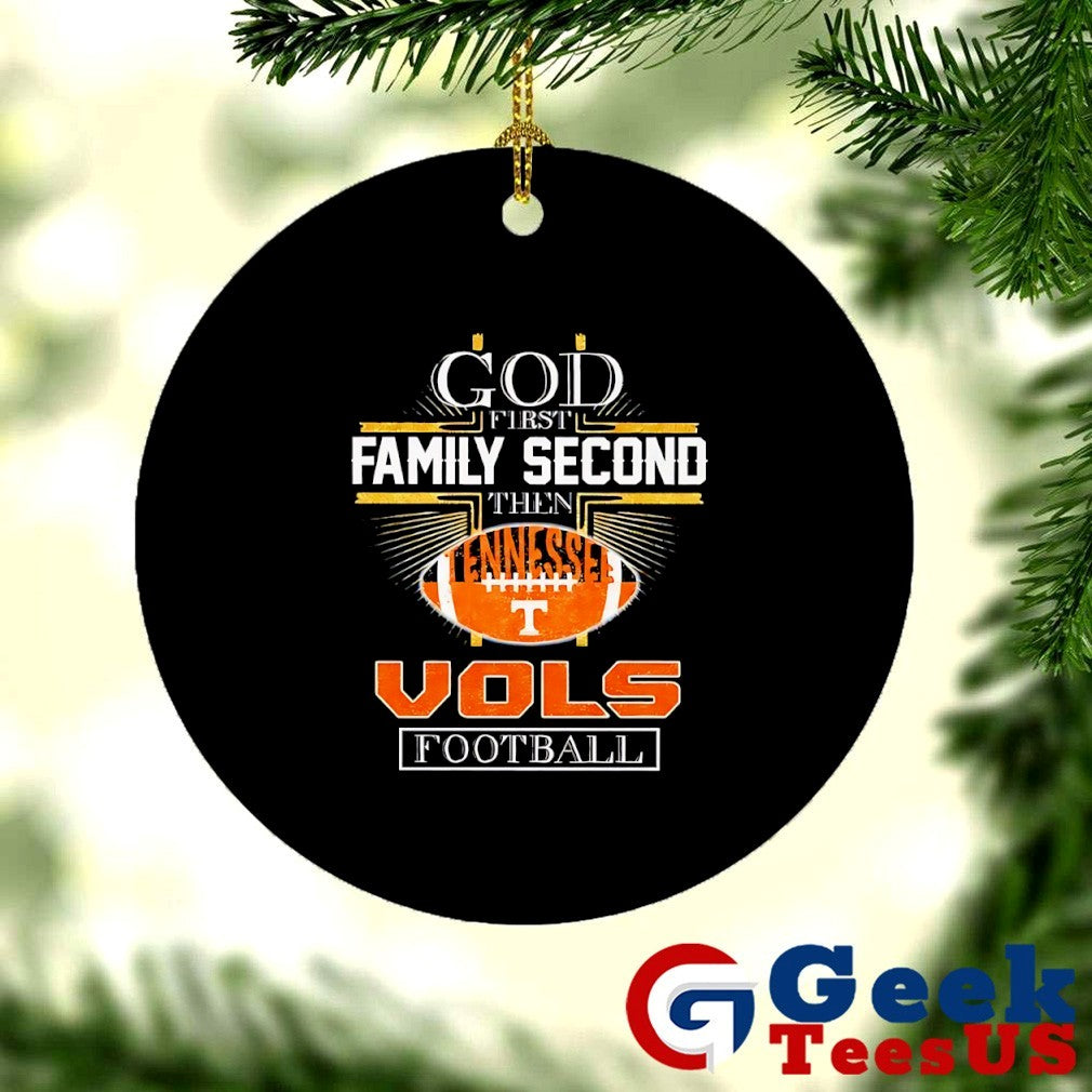 God first second Tennessee Volunteers Vols Football 2025 shirt