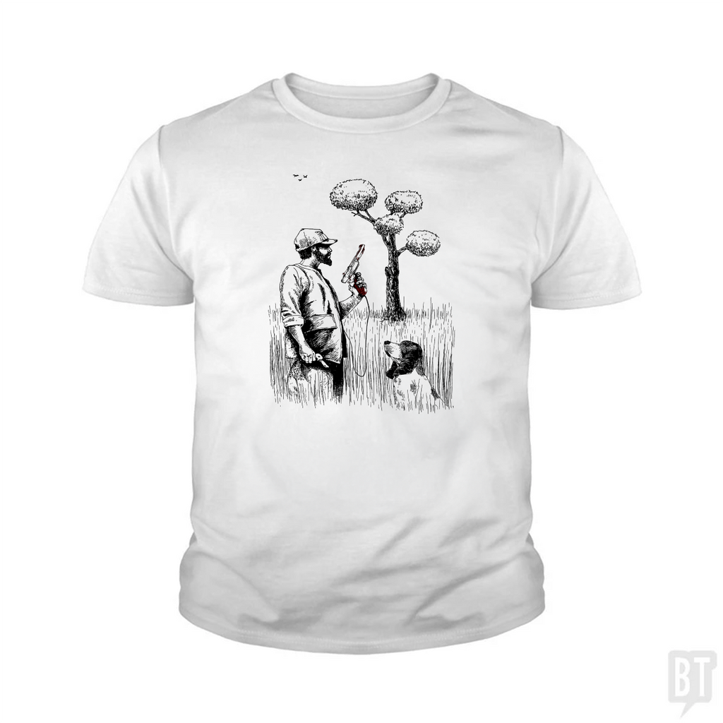 Dog Man Kids Shirt