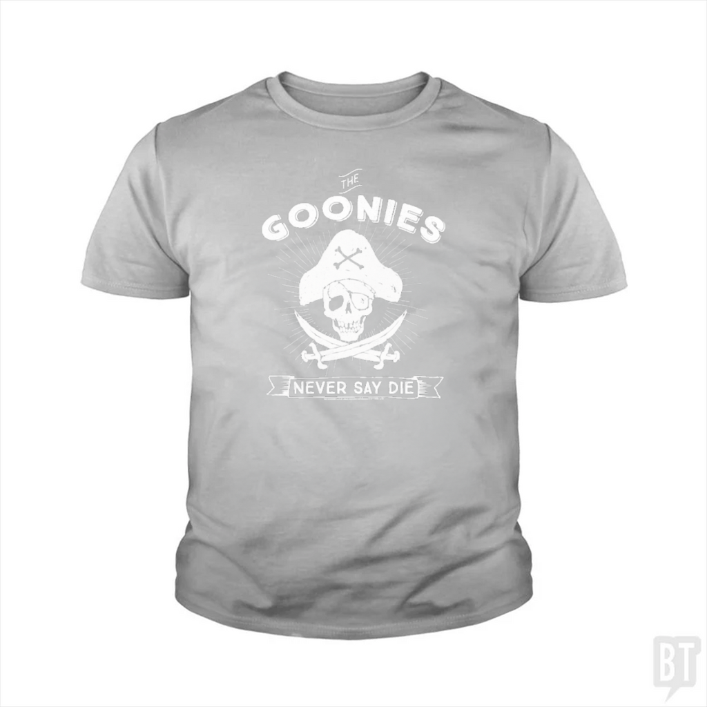 Never Say Die Kids Shirt