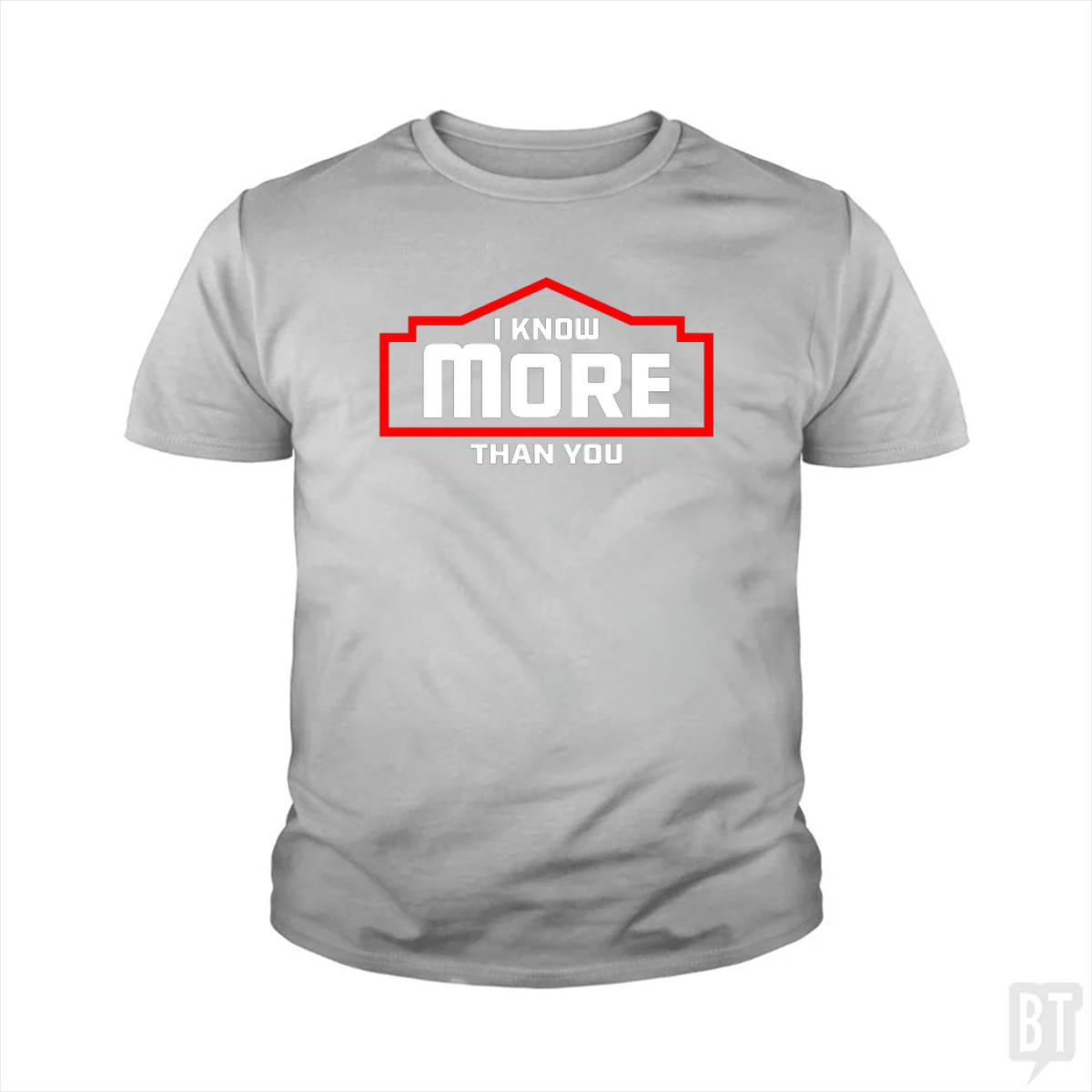 I Know More Than You #2 Kids Shirt