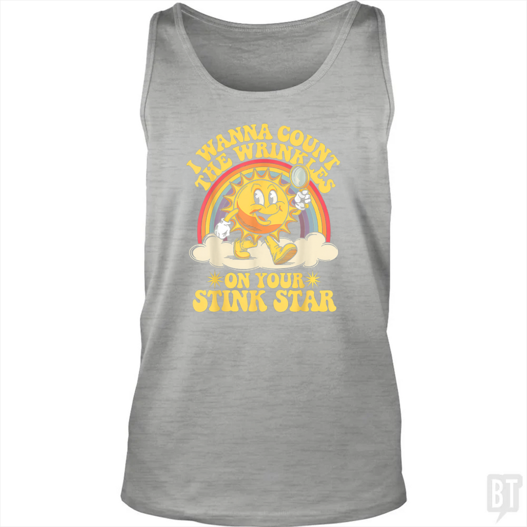 I Wanna Count the Wrinkles Tank Top