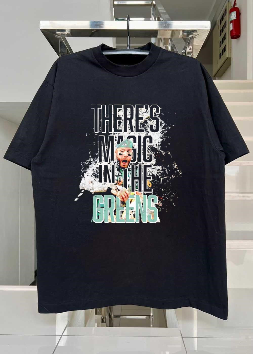 Green Bay Packers Football Fan There Is Magic in the Greens T-Shirt