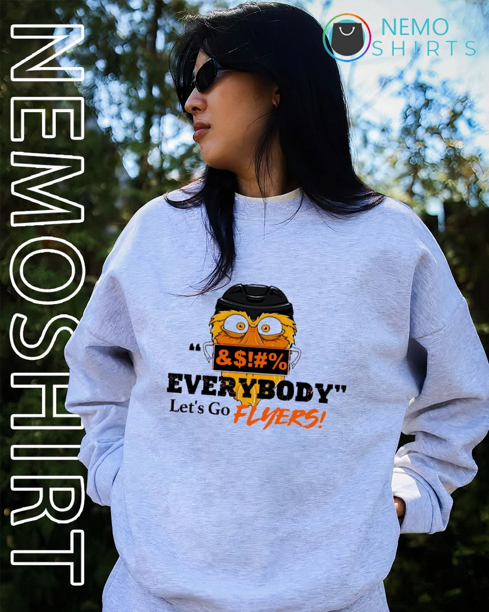 Gritty everyboby let’s go Philadelphia Flyers shirt