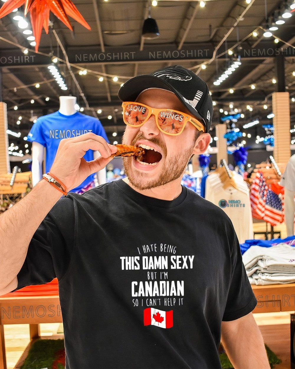 I Hate being this damn sexy but I’m Canadian so I can’t help it Canada shirt