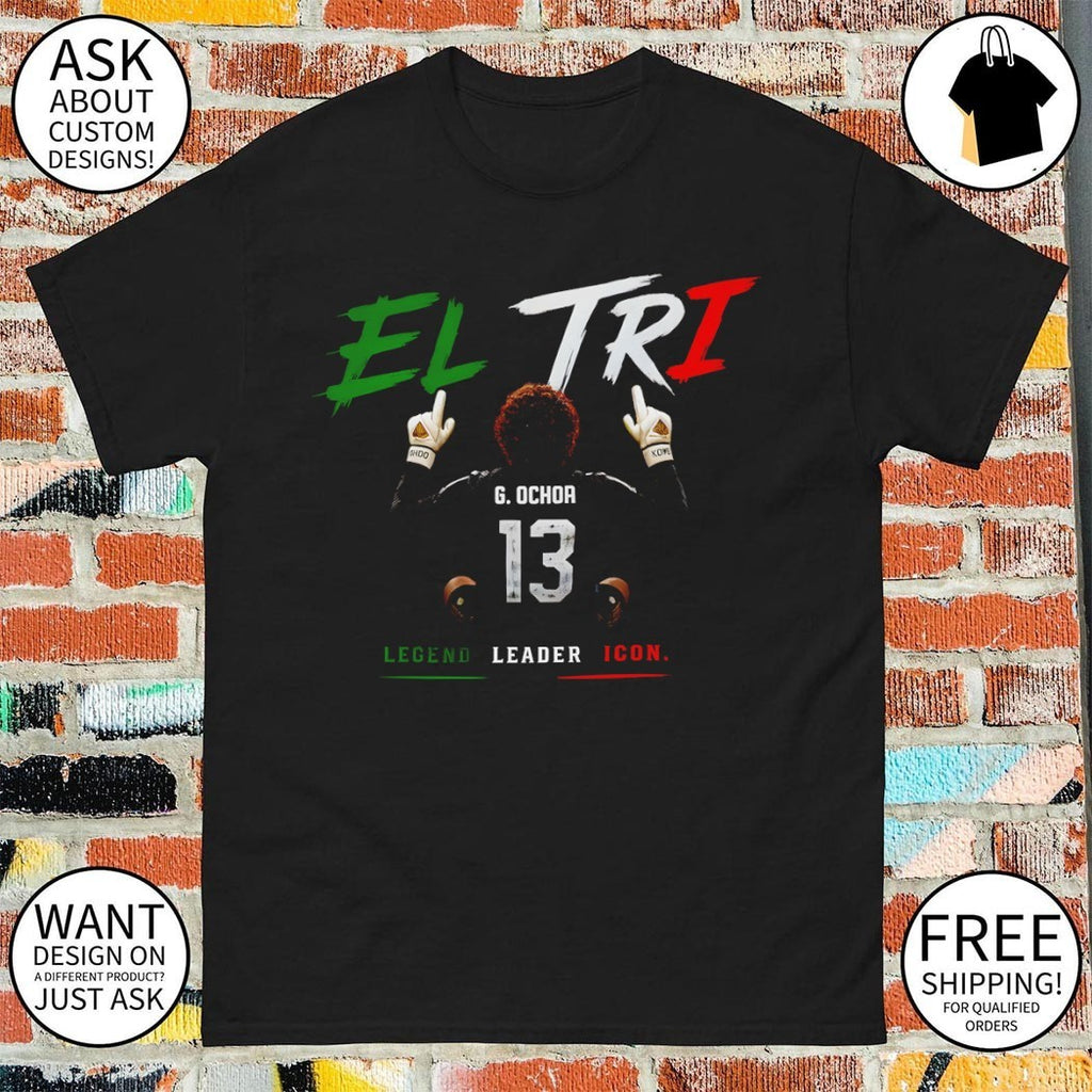 Guillermo Ochoa Mexico Soccer El Tri Legend Leader Icon Mexico World Cup 2026 shirt