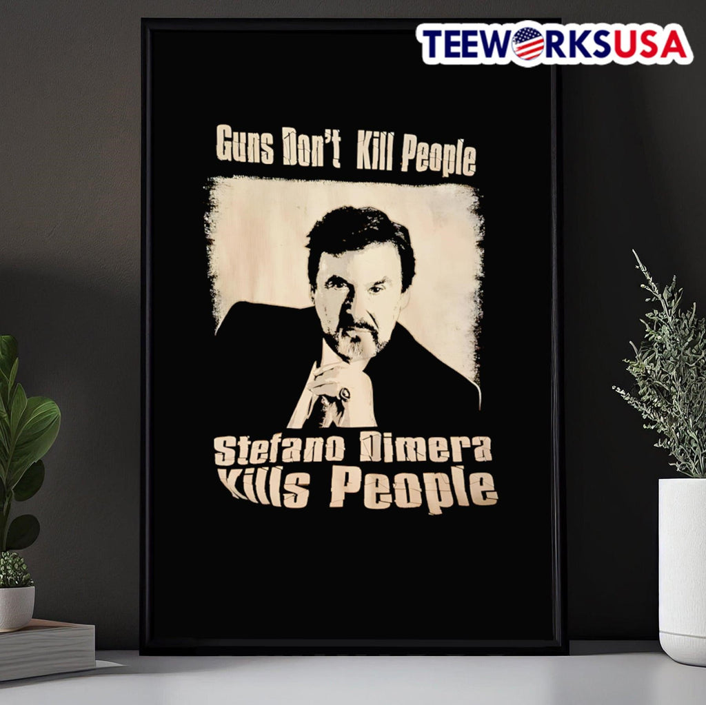 Guns Don’t Kill People Stefano Dimera Kills People Days Of Our Lives Shirt