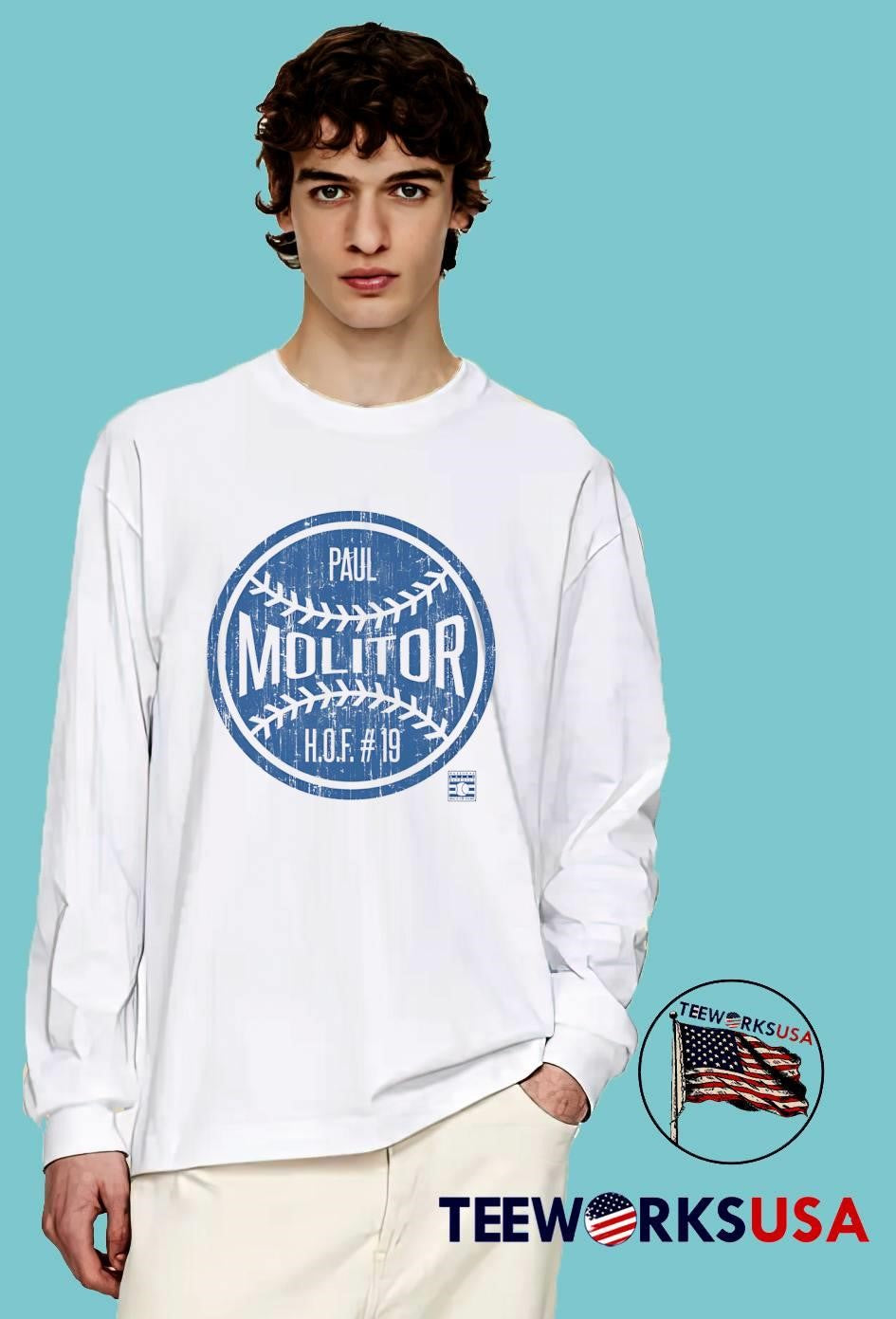 Hall of Fame Paul Molitor 19 Shirt