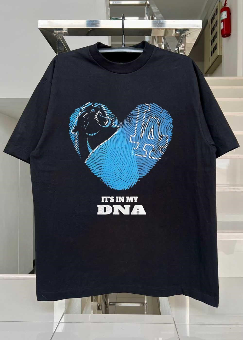 Heart Fingerprint Los Angeles Dodgers It’s in My DNA T-Shirt
