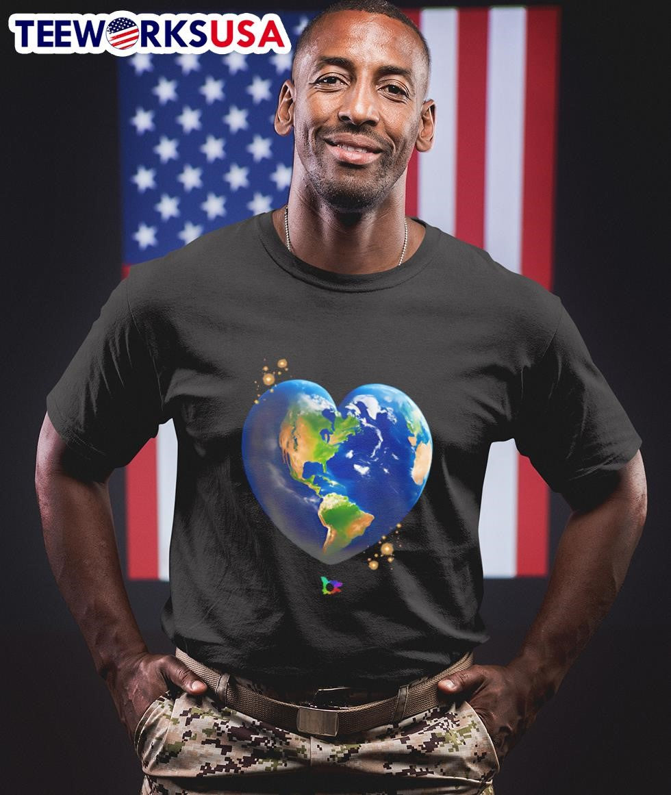 Heart Shaped Earth Shirt