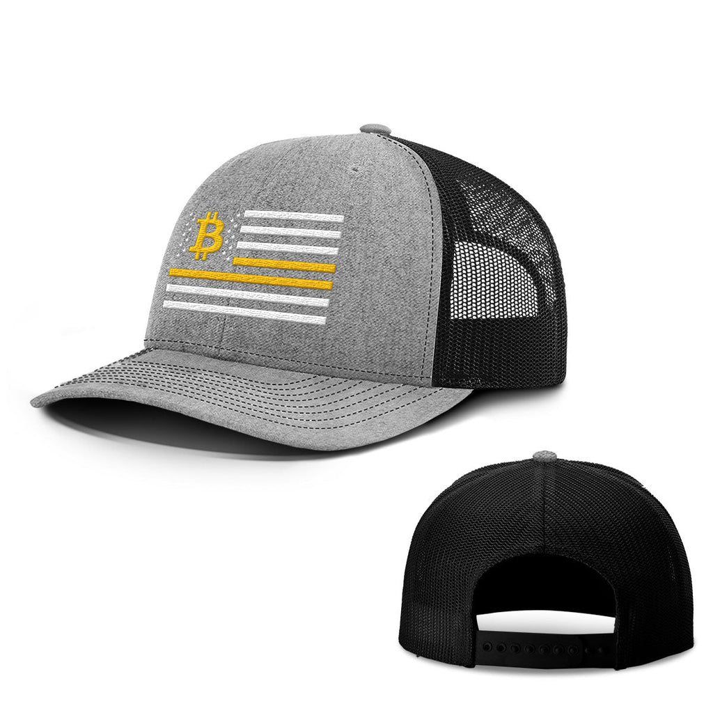 Bitcoin Flag Hats