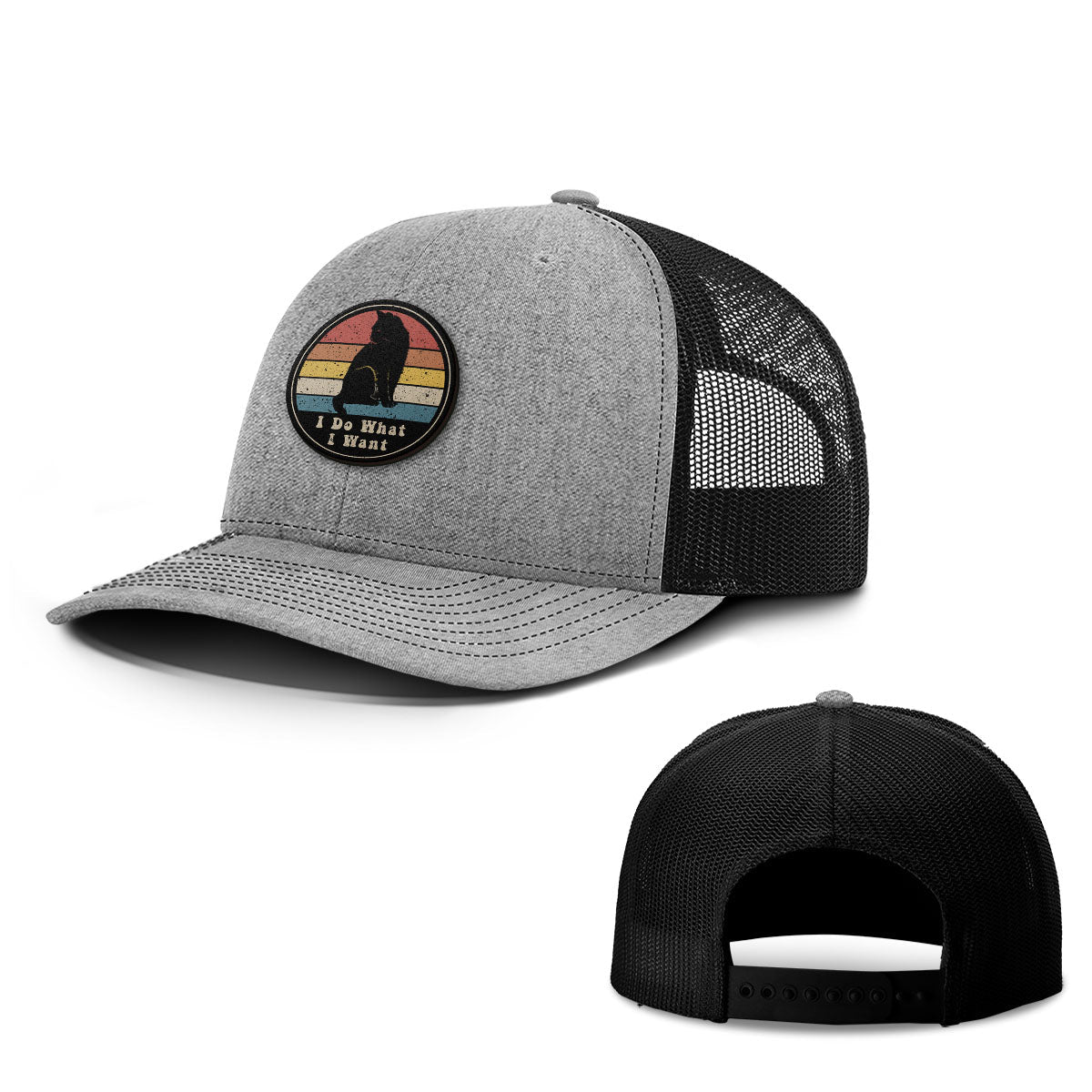I Do What I Want Patch Hats